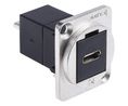 Adapter, Gerade, Thermoplast, USB-C 3.0 Buchse - USB-C 3.0-Stecker